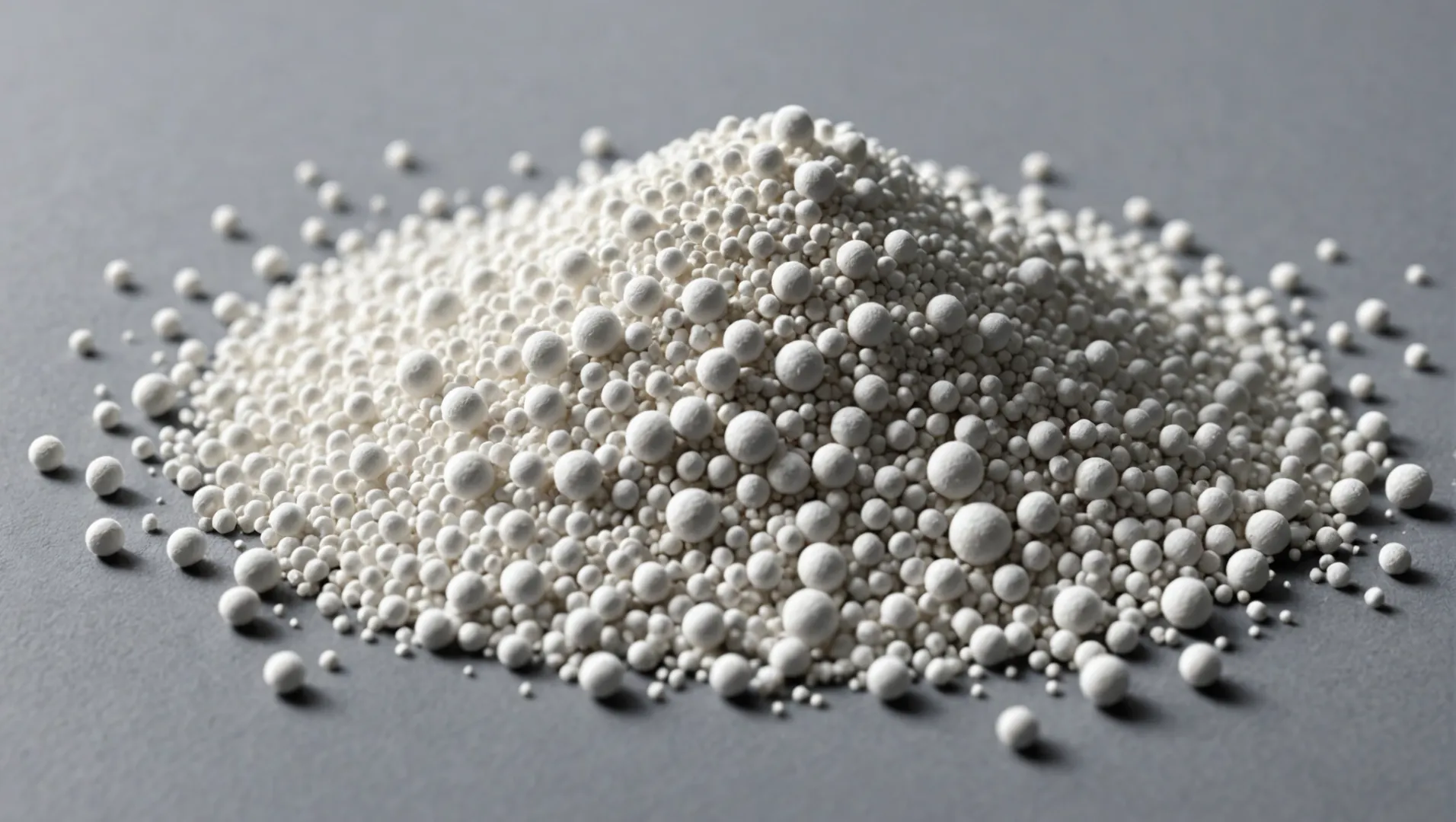 Close-up of R996 Titanium Dioxide pigment particles
