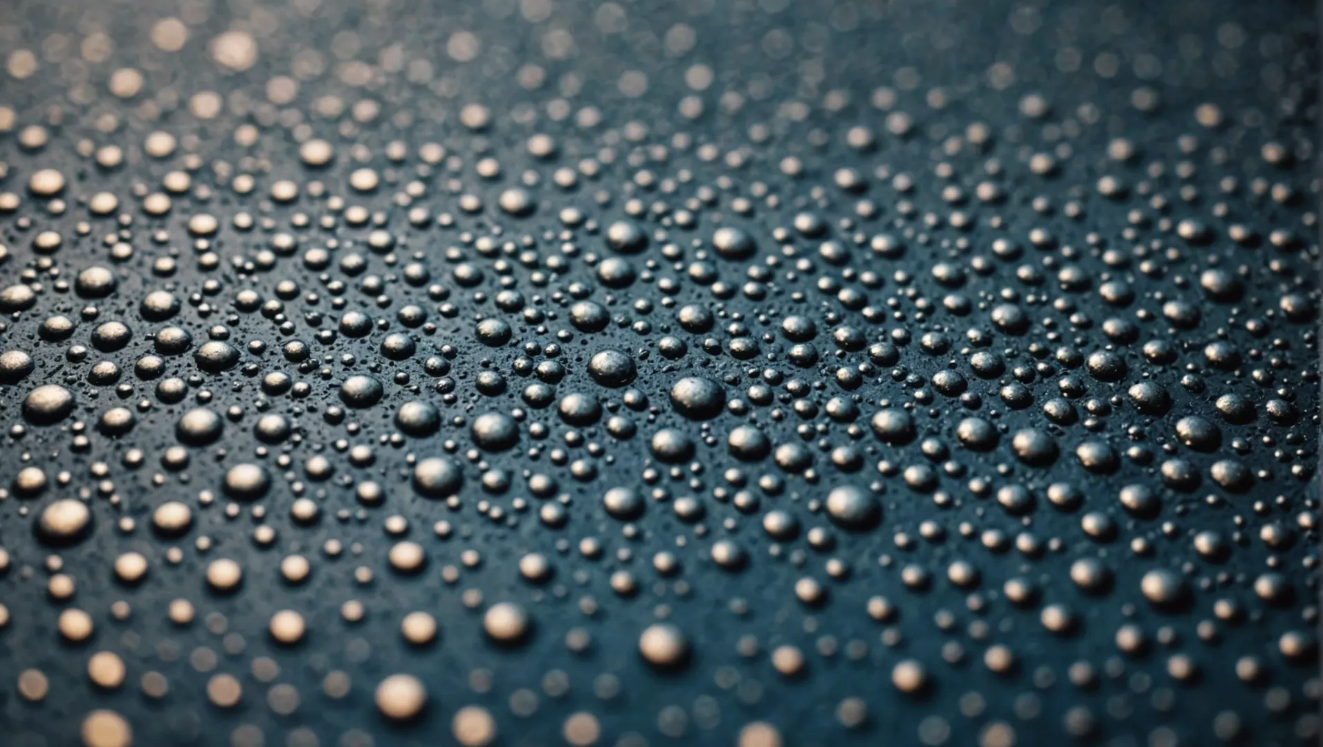 Close-up of a metal surface painted with anti-corrosion paint containing titanium dioxide, showing glossy and durable finish.