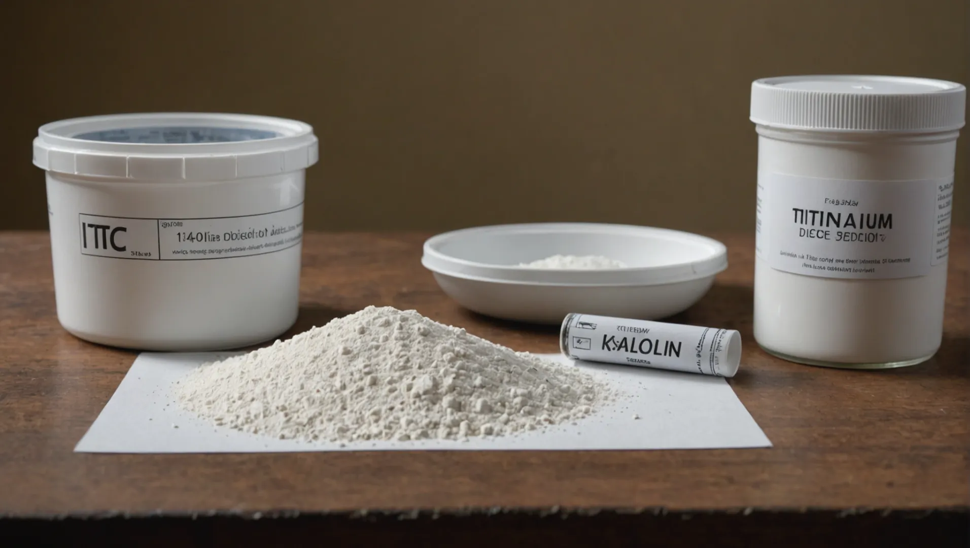 A comparison of titanium dioxide, kaolin, and talc in papermaking.