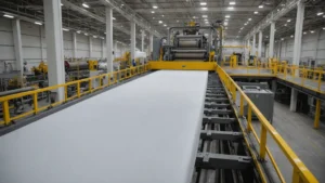 Titanium dioxide in paper production