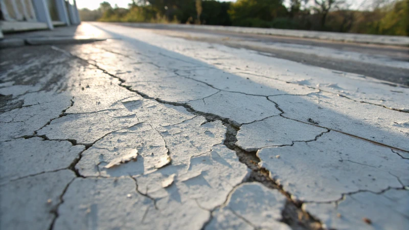 Close-up of a weathered paint surface
